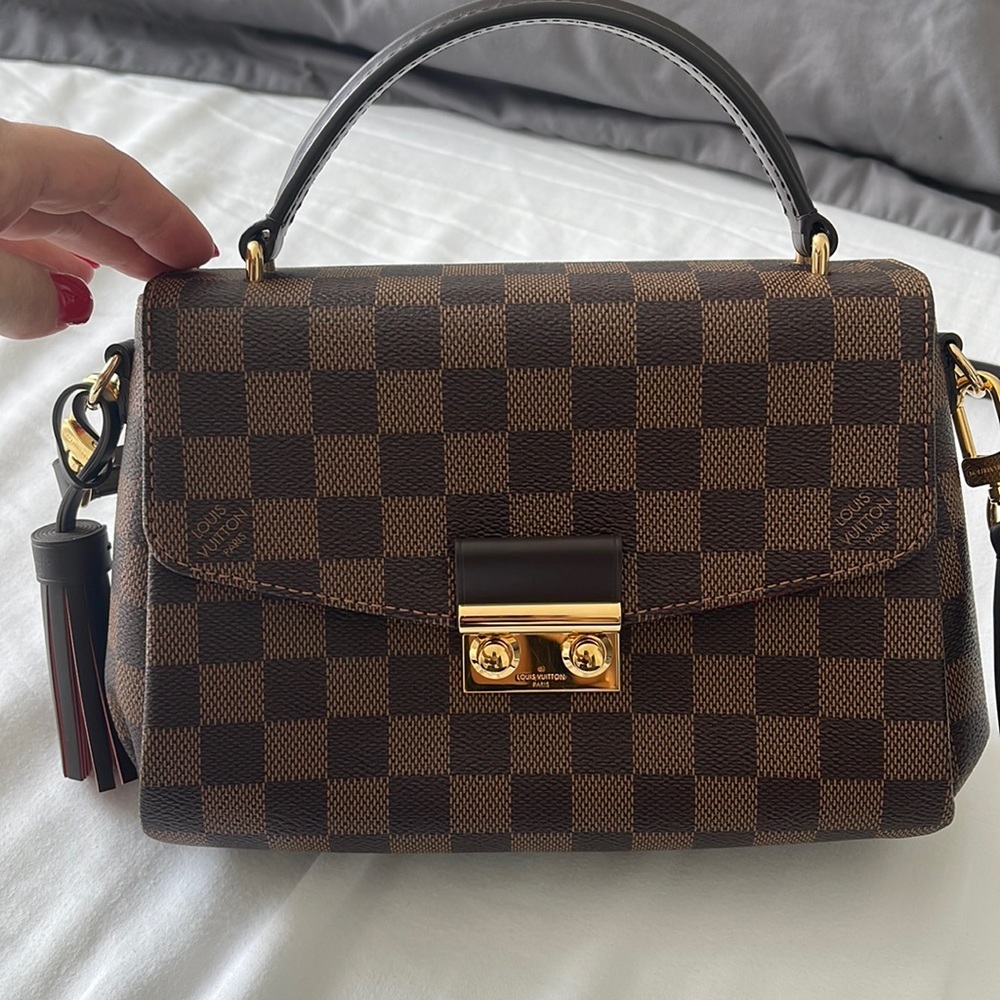Louis Vuitton handbag CROISETTE Damier Authentic